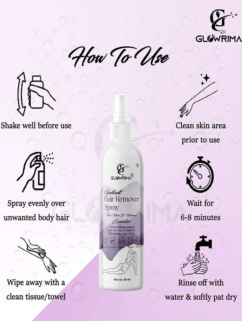 glowrima hair removal spray - 18607533 -  Standard Image - 2
