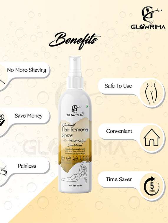 glowrima hair removal spray - 18607540 - Standard Image - 2
