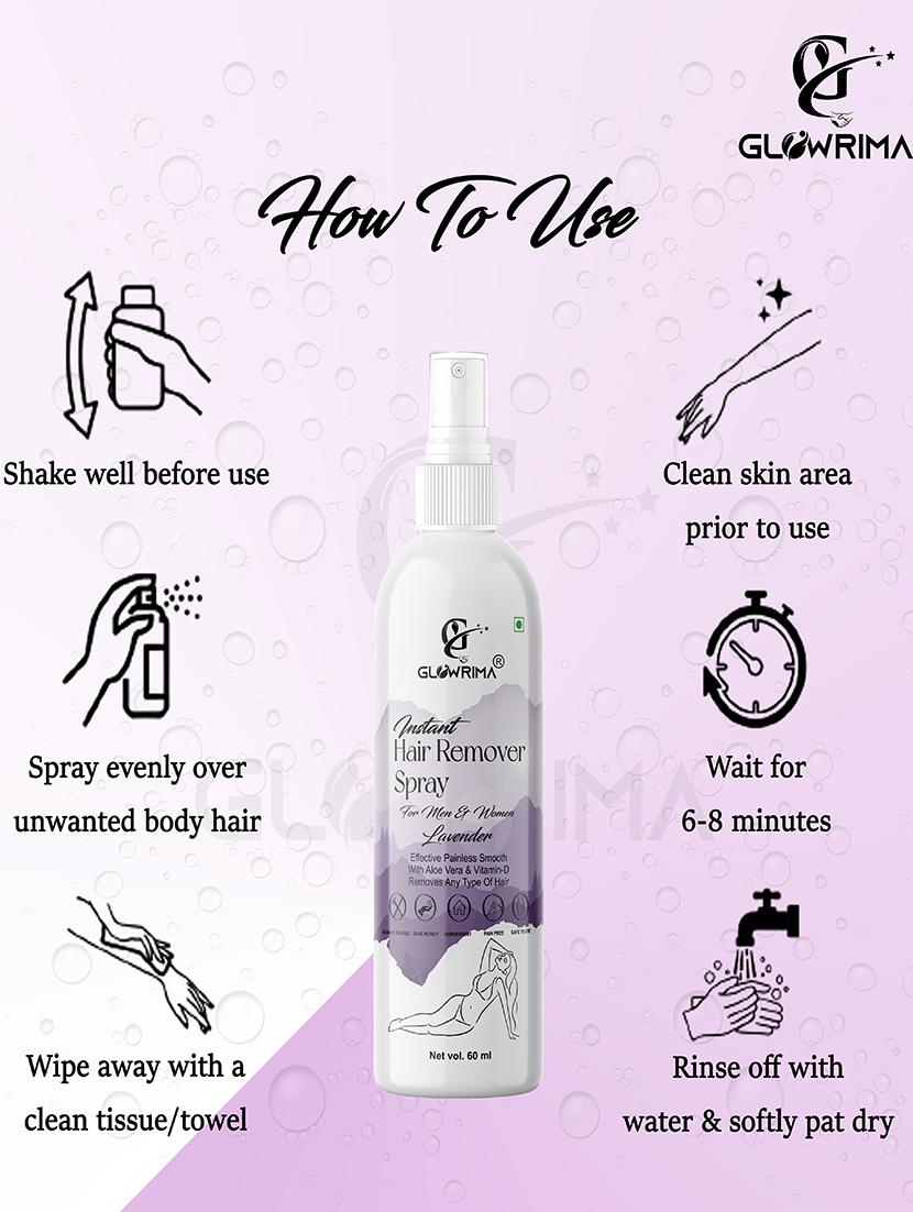 glowrima hair removal spray - 18607621 - Standard Image - 2