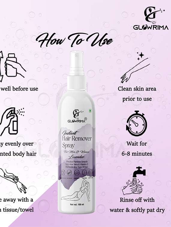 glowrima hair removal spray - 18607638 - Standard Image - 2