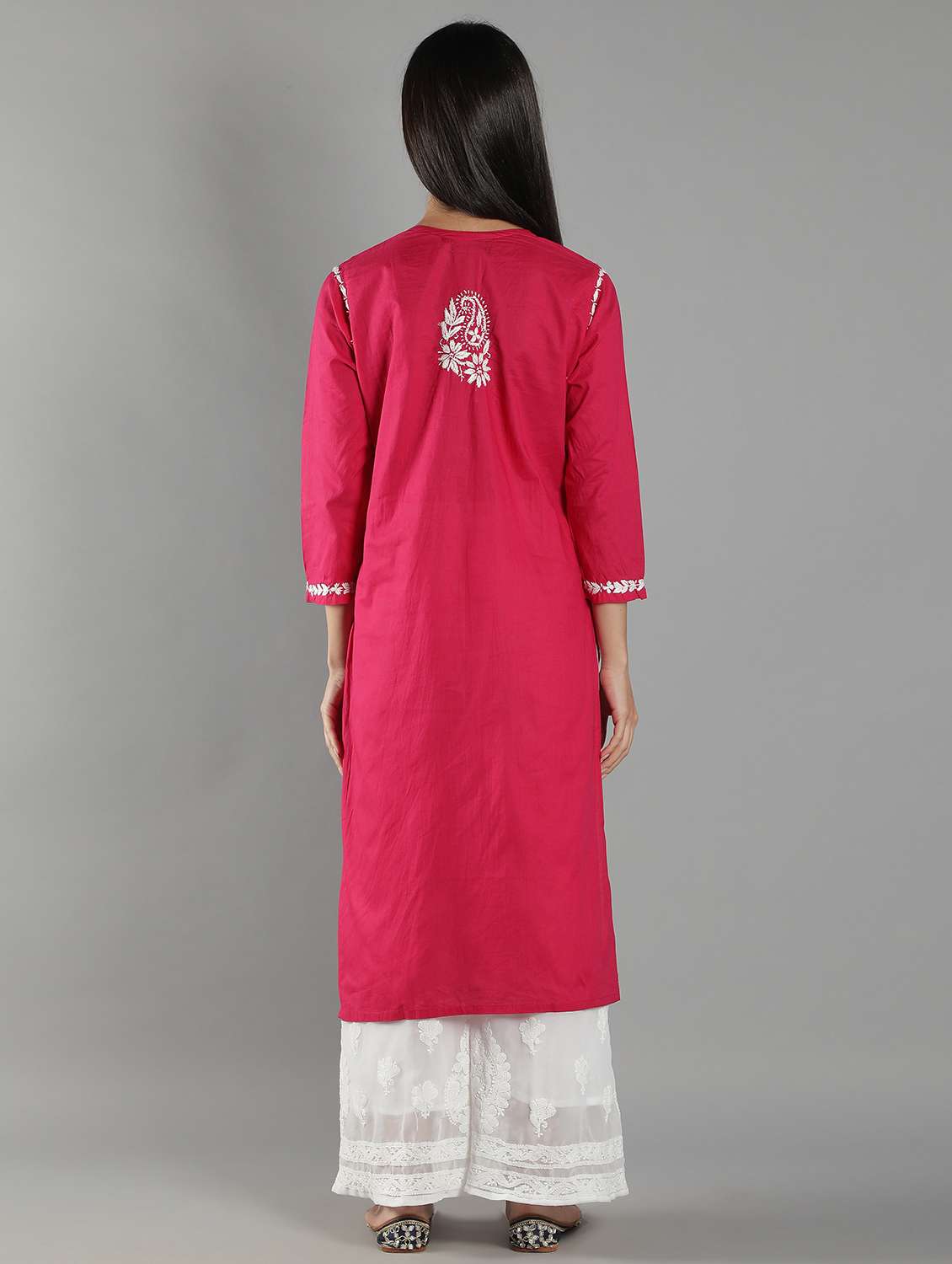 women's straight kurta - 18616428 -  Standard Image - 2