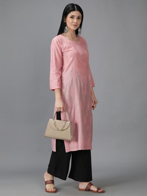 women's straight kurta - 18616441 - Standard Image - 0