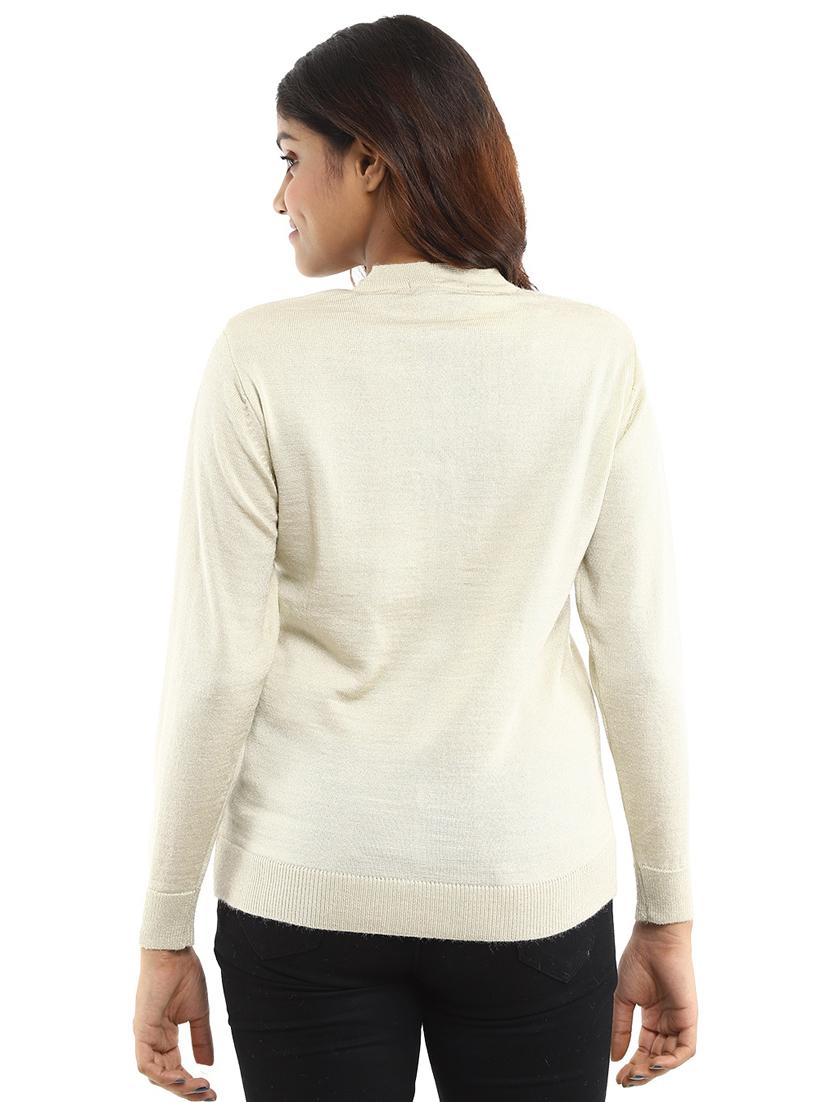 solid v neck cardigan - 18616760 - Standard Image - 2