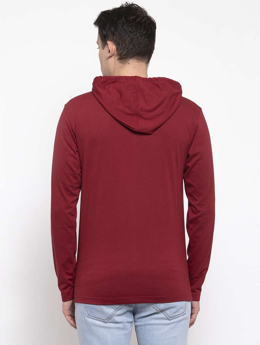 solid hooded t-shirt - 18618150 -  Standard Image - 2
