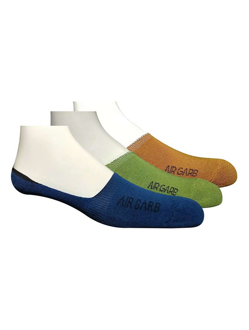 set of 3 no show socks 