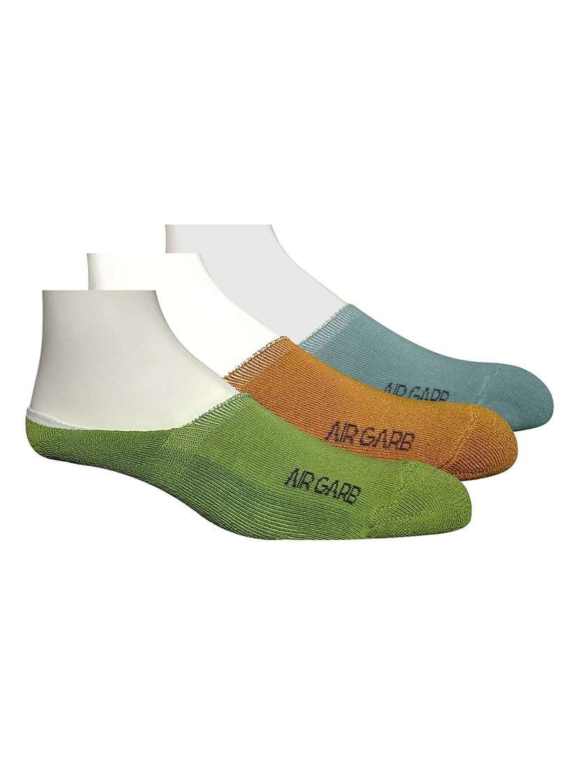 set of 3 no show socks 