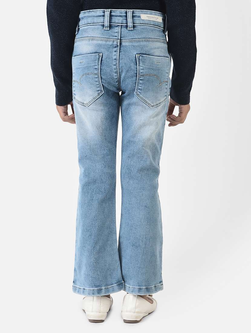 girls plain bootcut jean - 18620935 -  Standard Image - 2