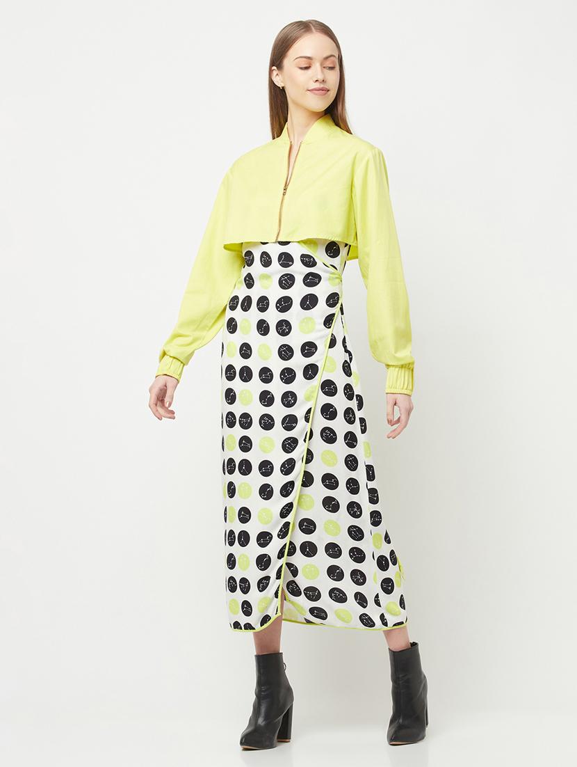 women's wrap geometric dress - 18621212 -  Zoom Image - 0