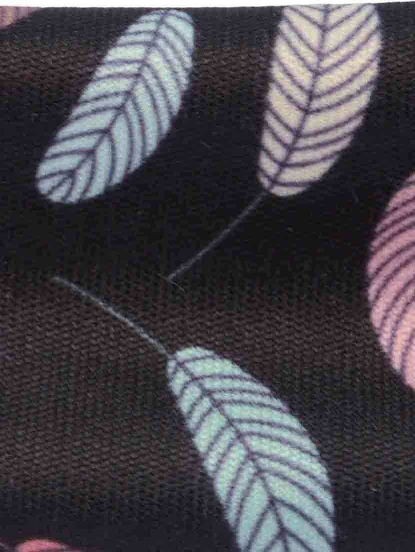 Black Printed Hairband 