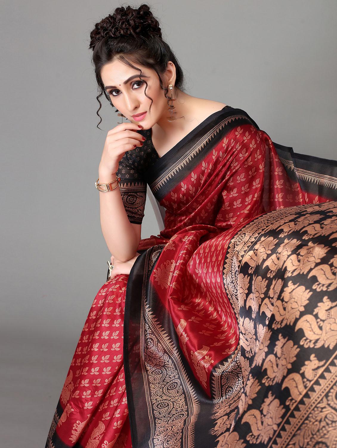 sky blue mysore silk saree with blouse - 18627129 - Standard Image - 2