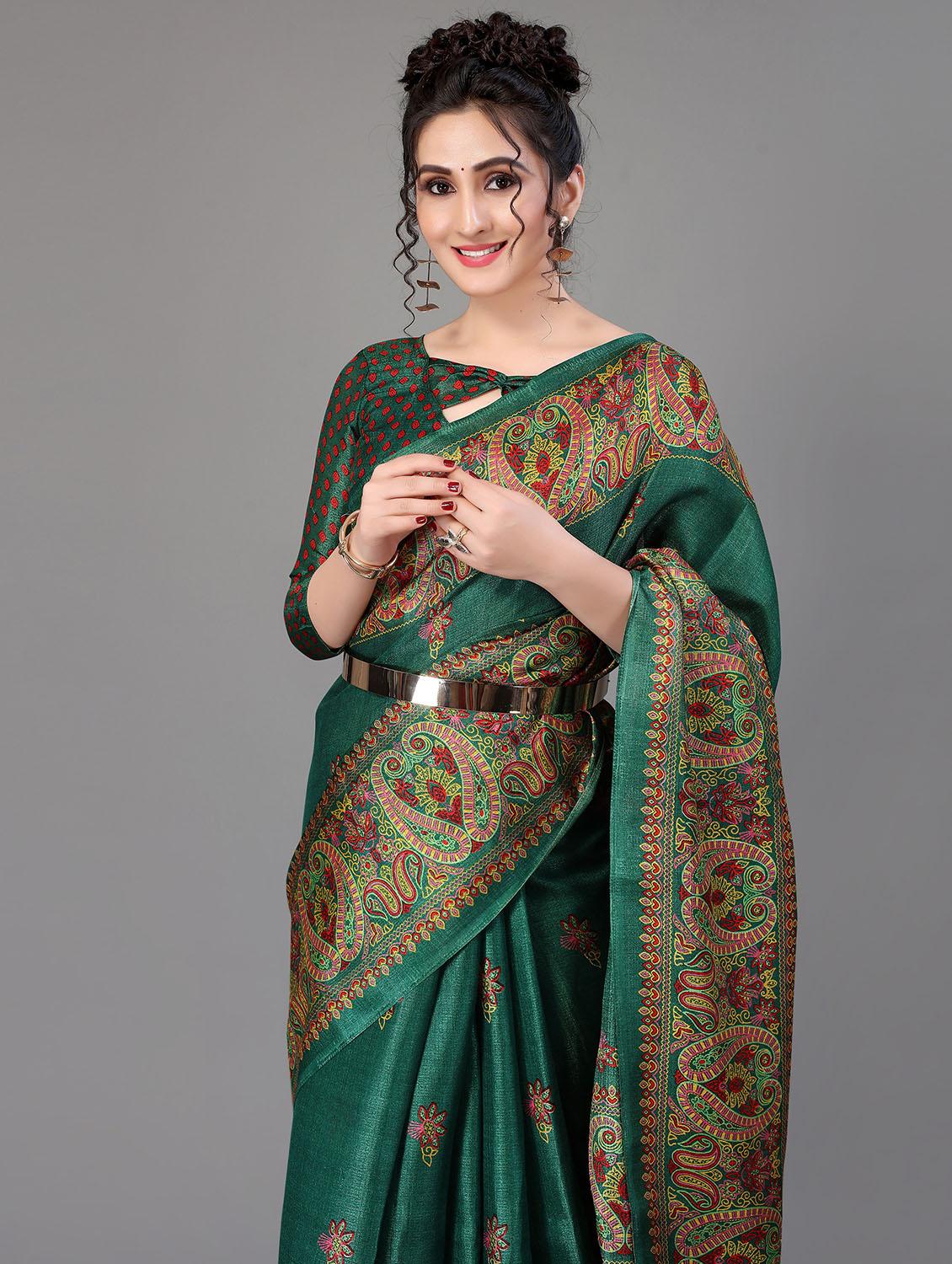 ethnic motif patola saree - 18627180 - Standard Image - 2