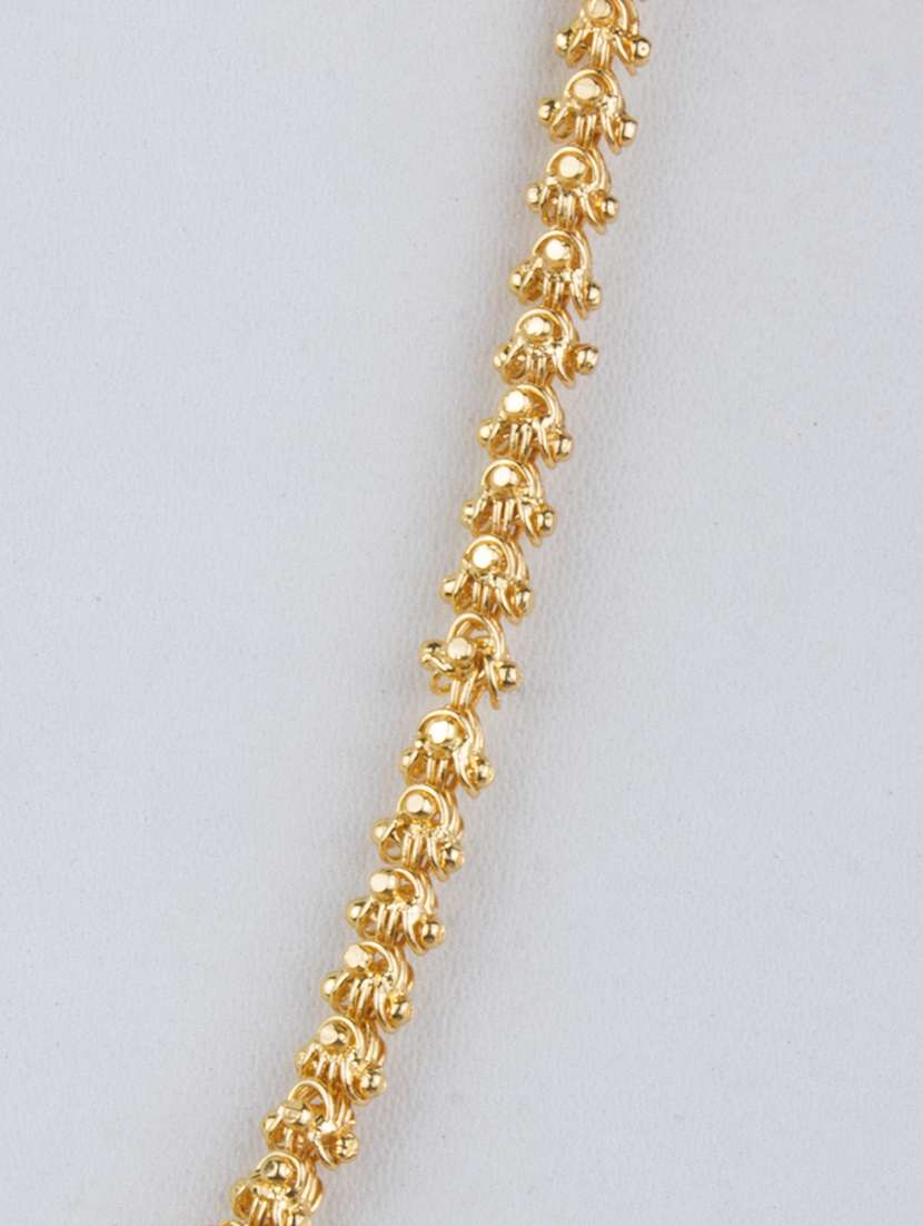gold plated chain necklace - 18629075 - Standard Image - 2