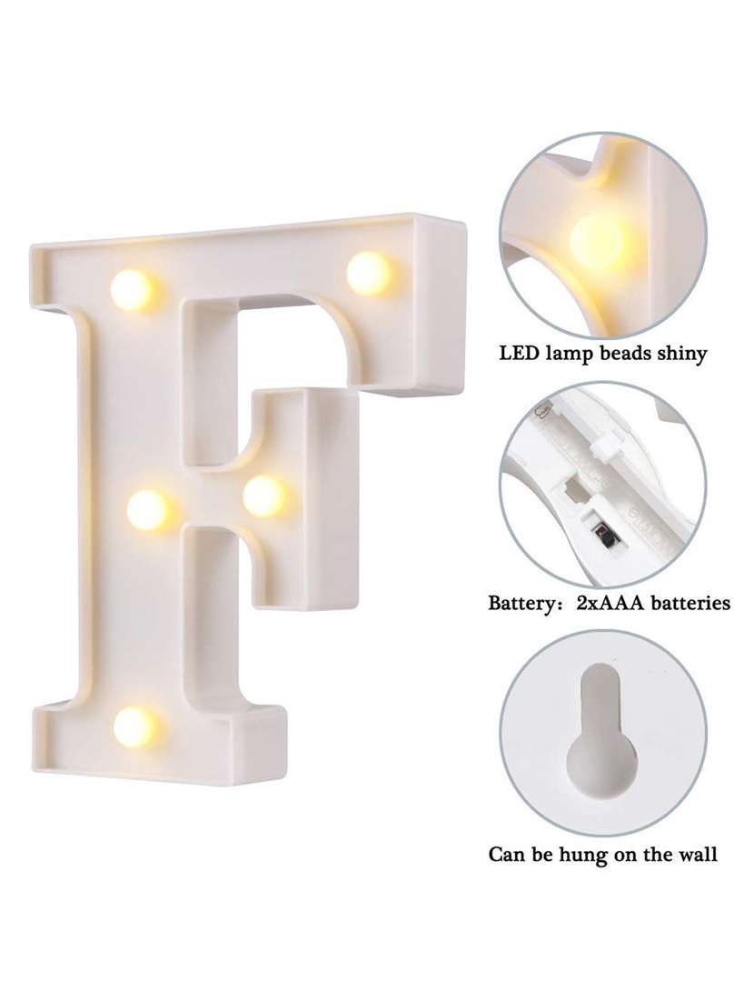 6" led marquee letter lights sign, light up alphabet - 18629187 - Standard Image - 2