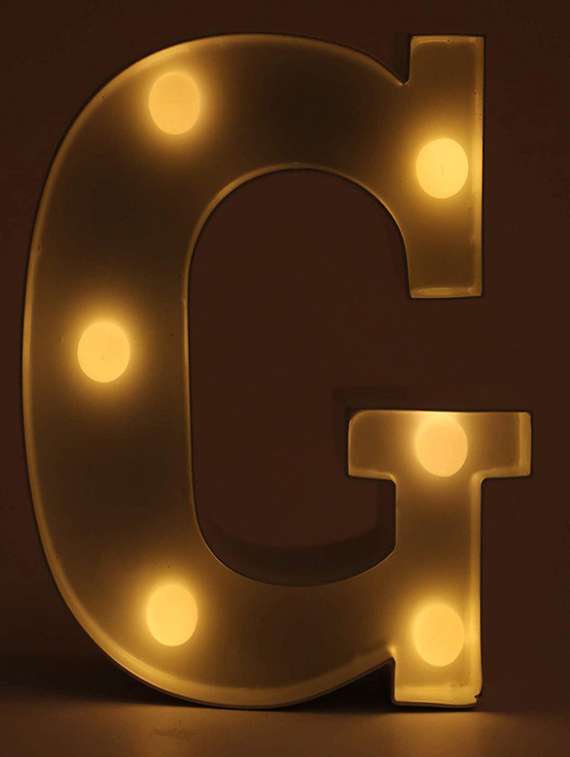 6" led marquee letter lights sign, light up alphabet