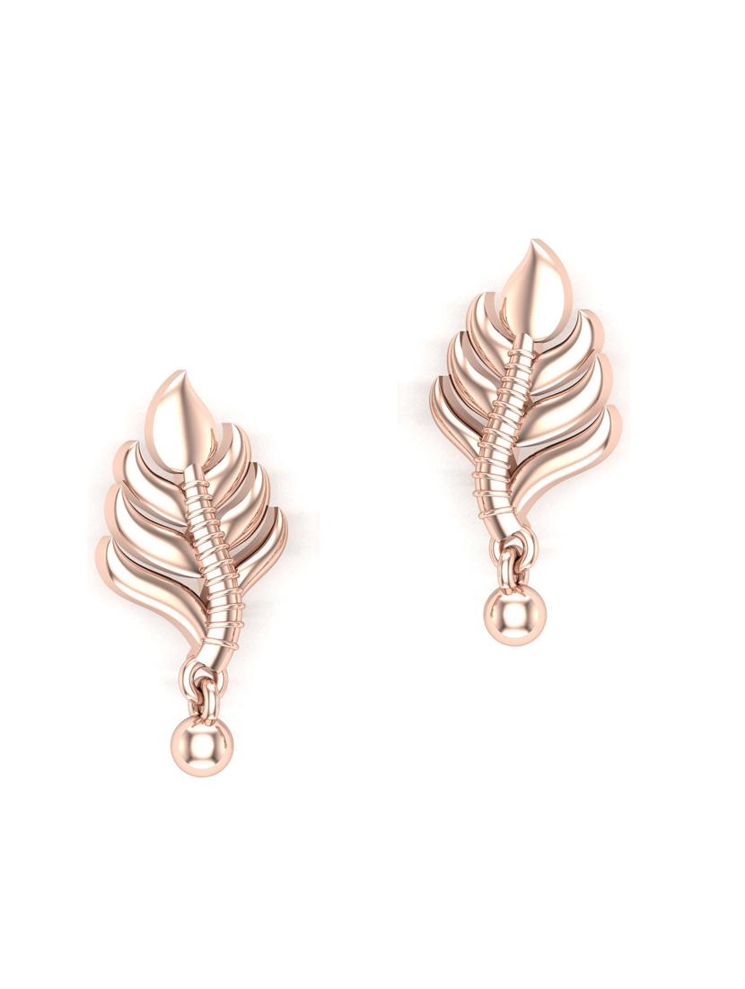 gold plated stud earring - 18632936 - Zoom Image - 0