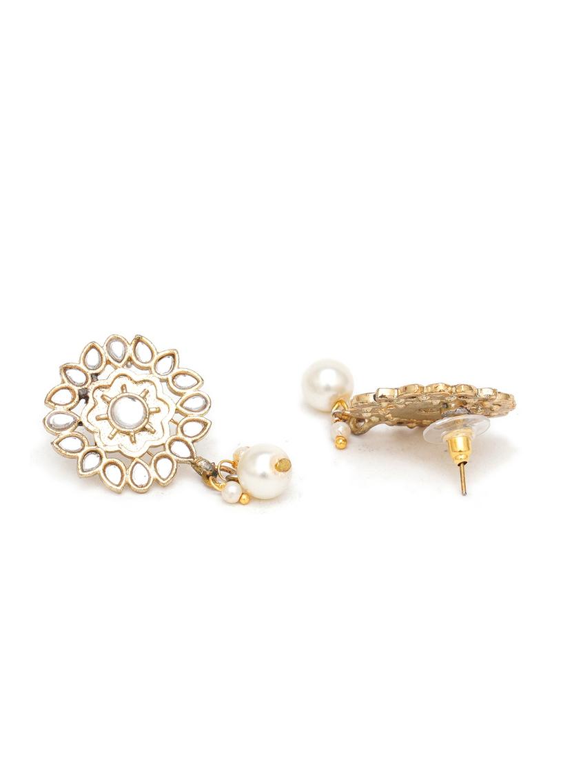 set of 4 gold plated earring - 18632980 - Standard Image - 2