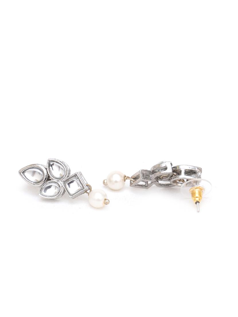 set of 3 silver plated earring - 18632984 - Standard Image - 2