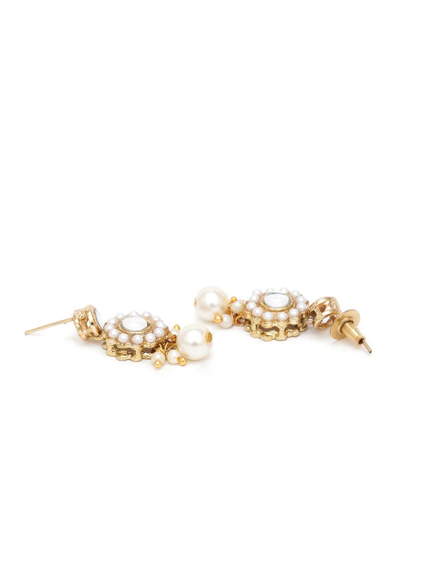 set of 3 gold plated earring - 18633003 - Standard Image - 2