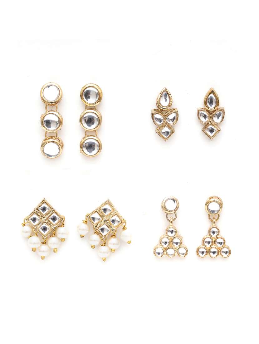 set of 3 handcrafted earrings 