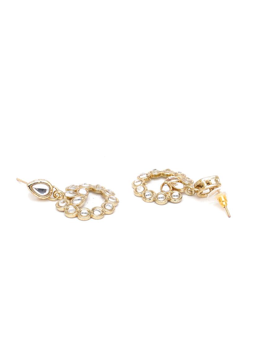 set of 4 gold plated earring - 18633052 - Standard Image - 2