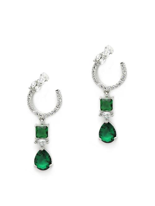 green metal earring - 18633195 -  Standard Image - 0