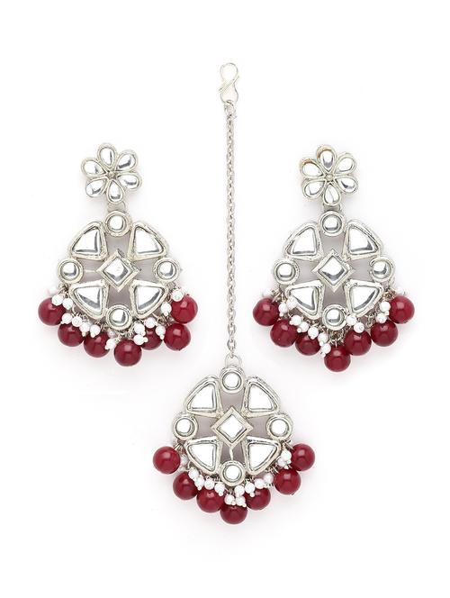 red metal earring - 18633437 - Standard Image - 0