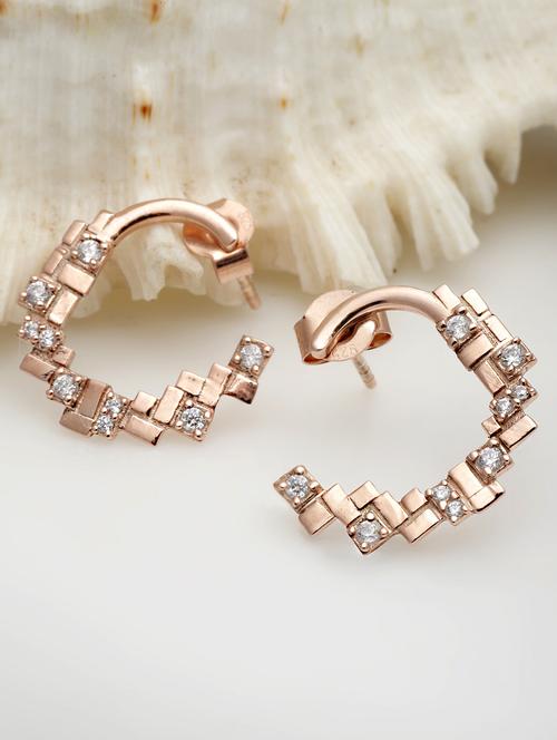 gold plated earring - 18633456 - Standard Image - 0