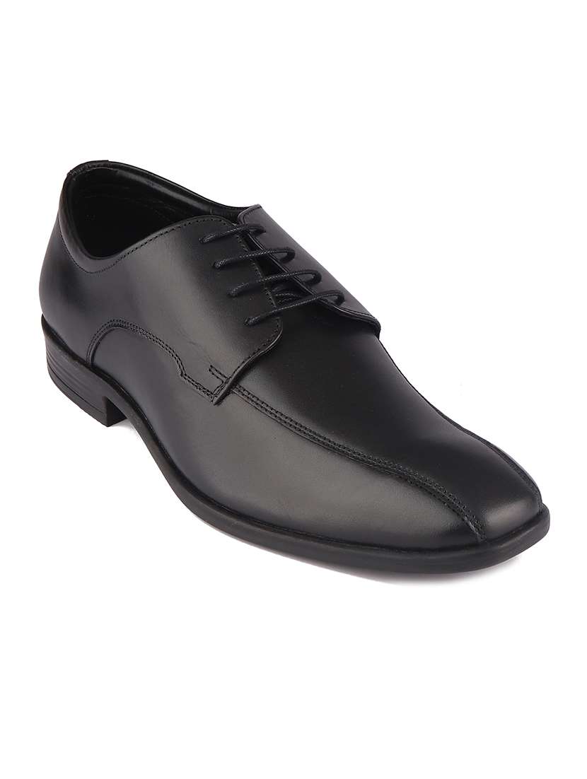 mens black lace-up derby