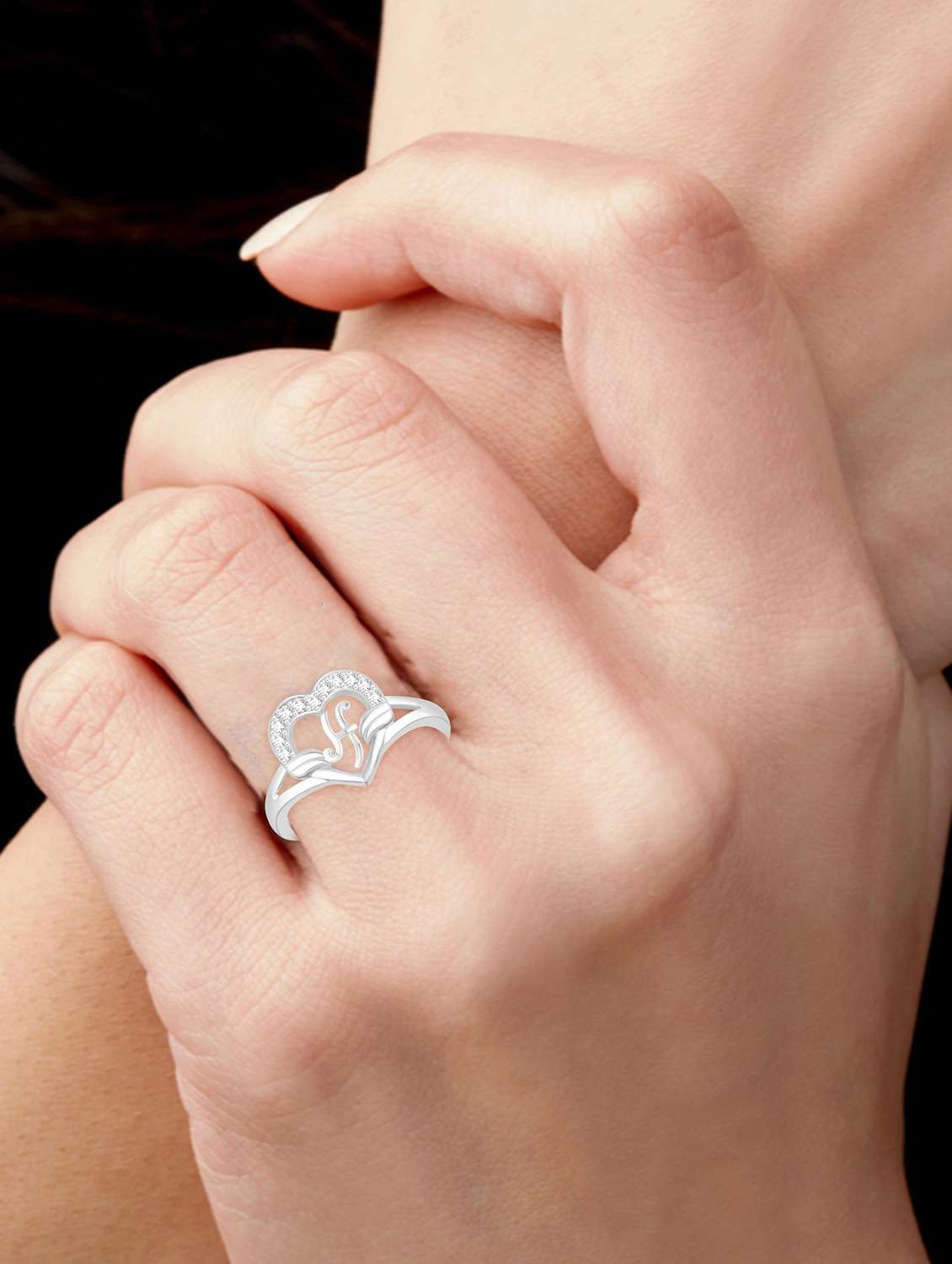 silver plated finger ring - 18633695 -  Standard Image - 2