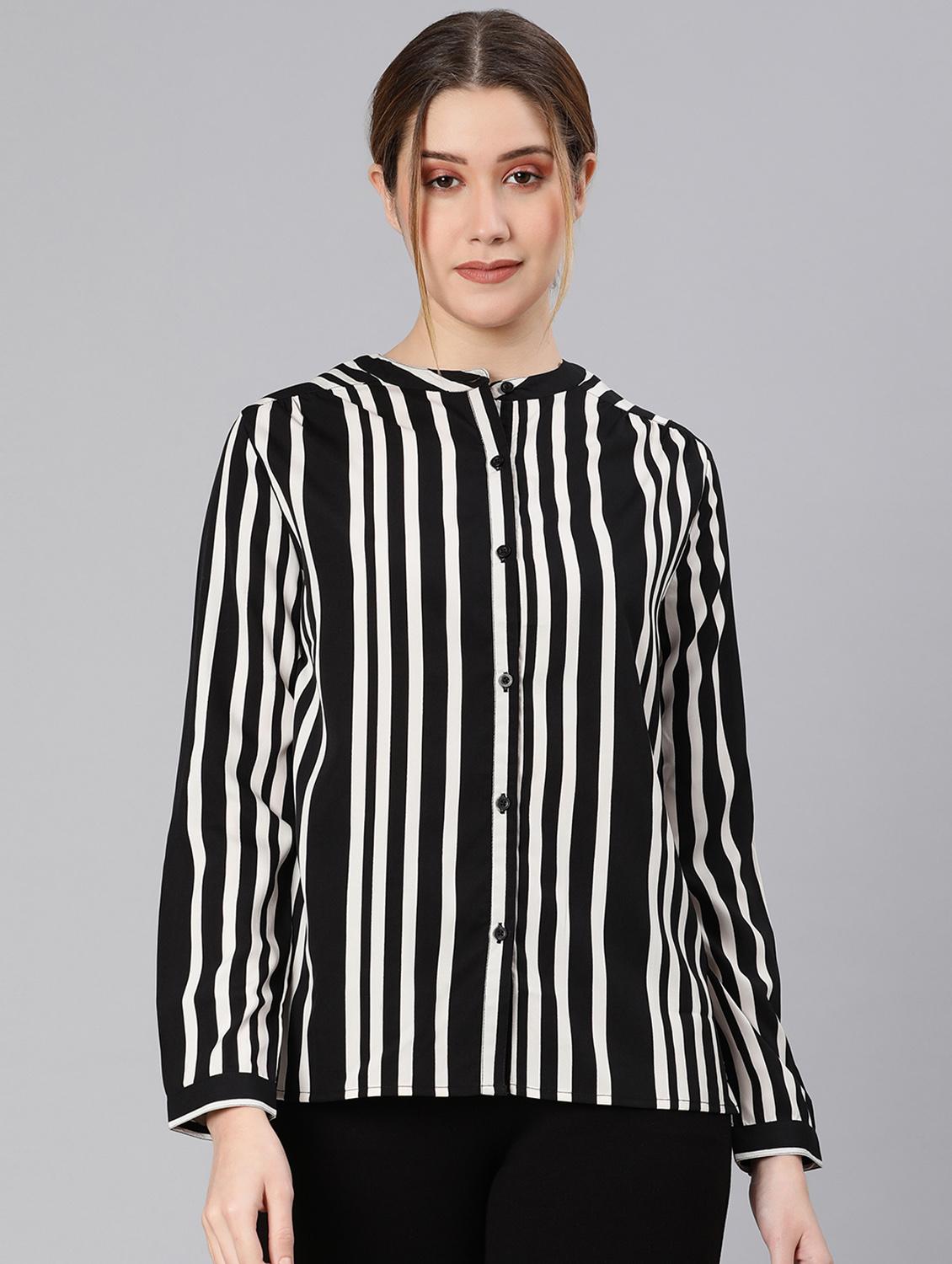 striped regular shirt - 18634646 - Zoom Image - 0