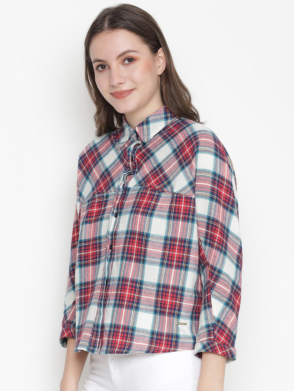 checkered regular shirt - 18634656 - Standard Image - 2