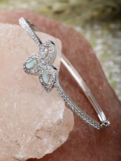 green metal bangle - 18635695 - Standard Image - 0