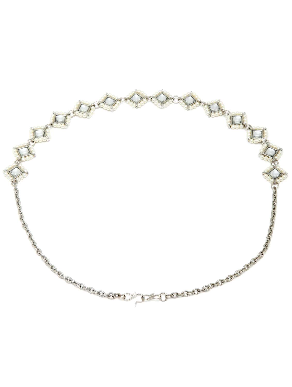 silver plated maatha patti - 18635769 -  Standard Image - 2