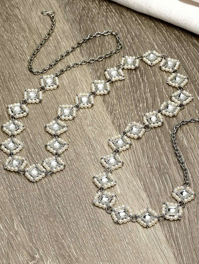 silver plated kamarbandh