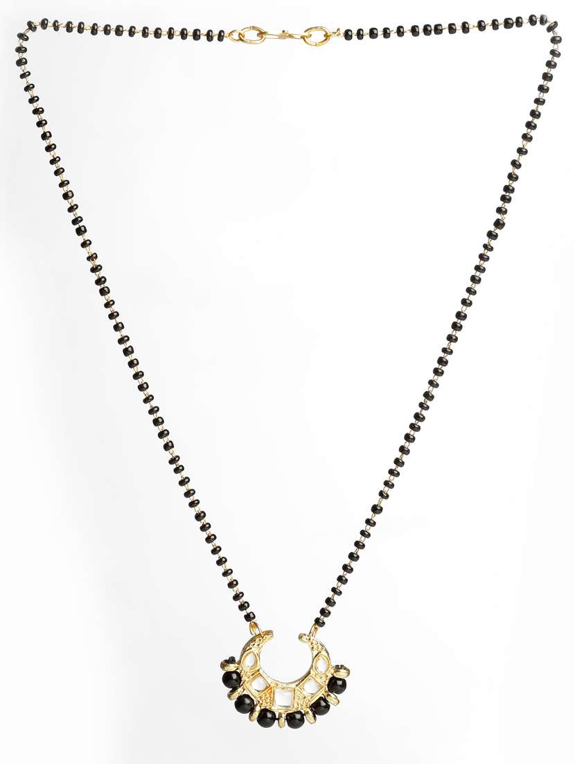 gold metal mangalsutra - 18636134 - Standard Image - 2