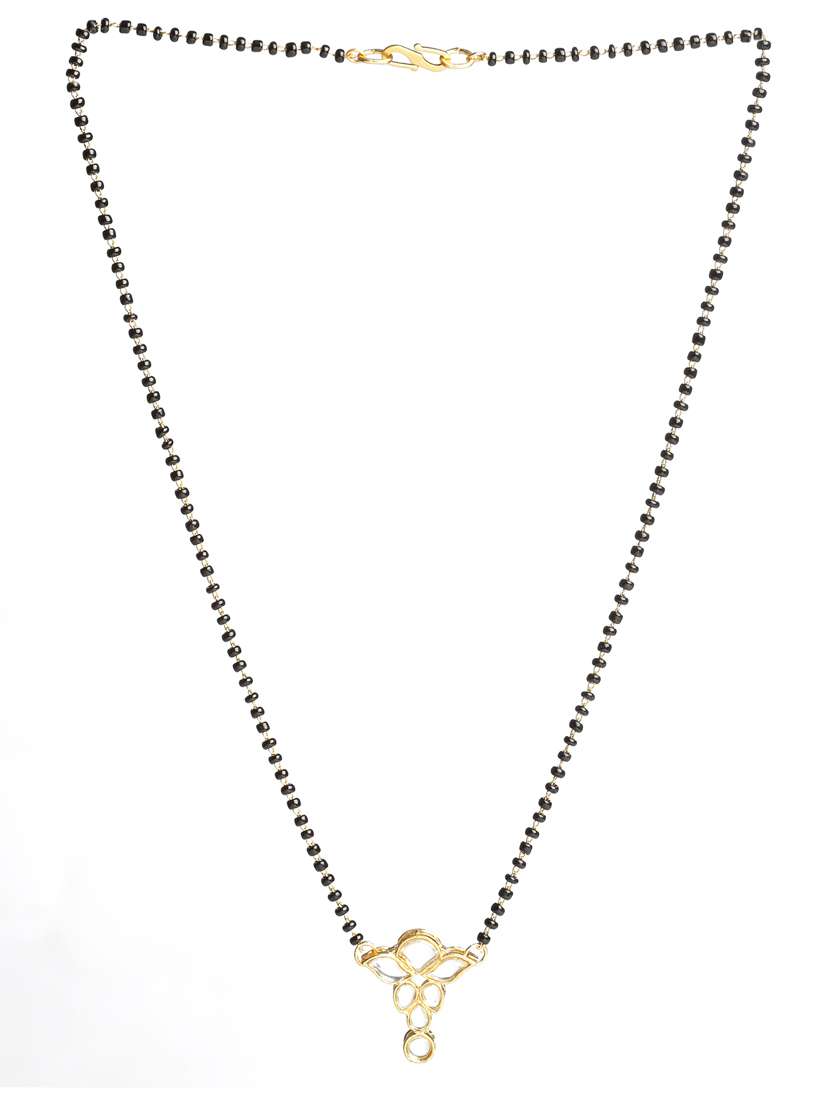 gold metal mangalsutra - 18636135 - Standard Image - 2