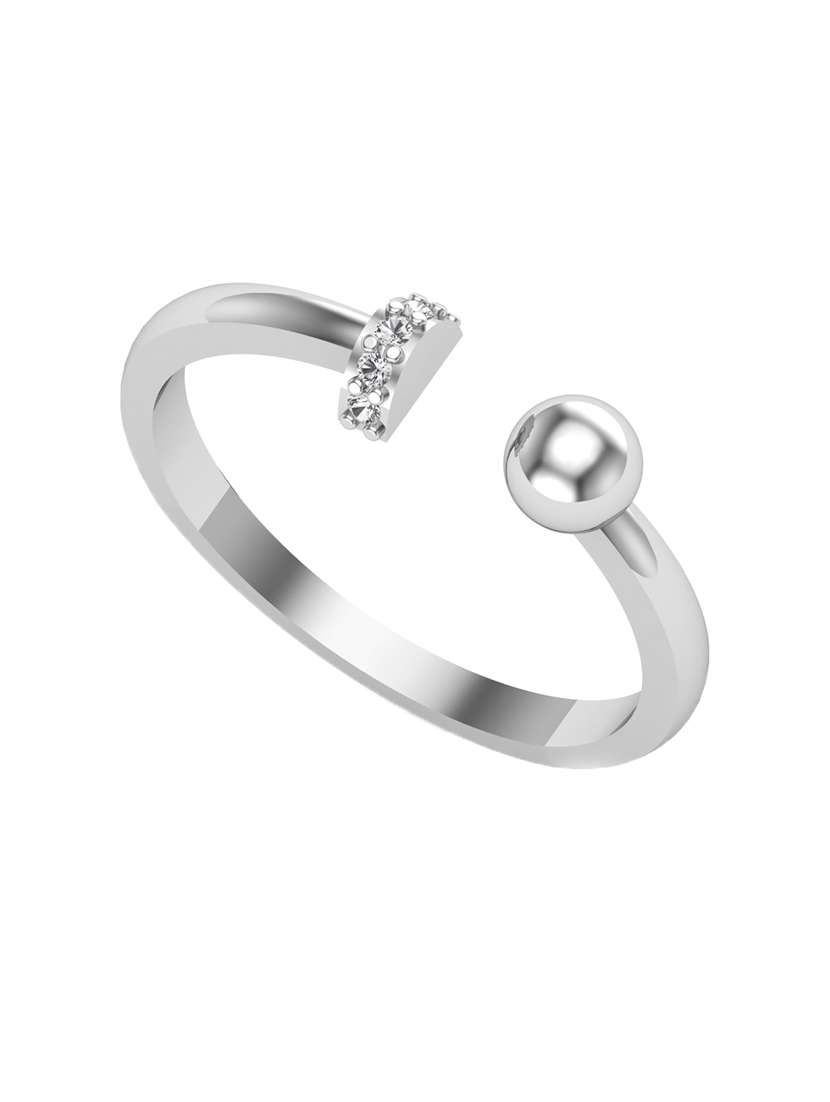 silver metal finger  ring - 18636170 -  Standard Image - 2