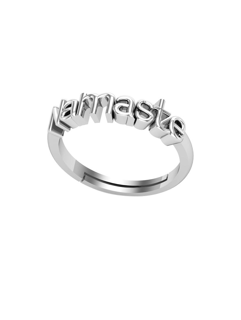 silver metal finger ring - 18636172 - Standard Image - 2