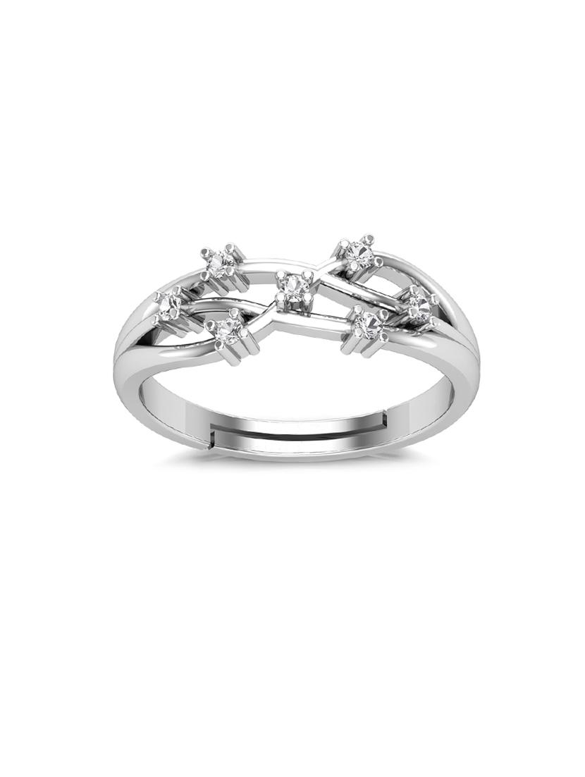 silver metal finger ring - 18636179 - Standard Image - 2