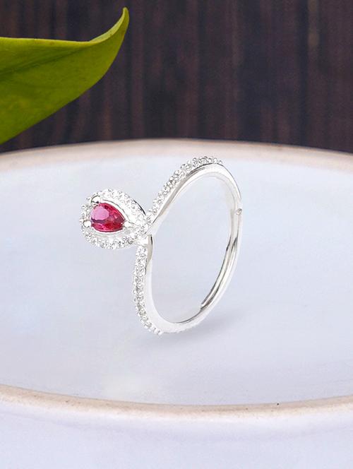 silver metal finger  ring - 18636181 -  Standard Image - 0