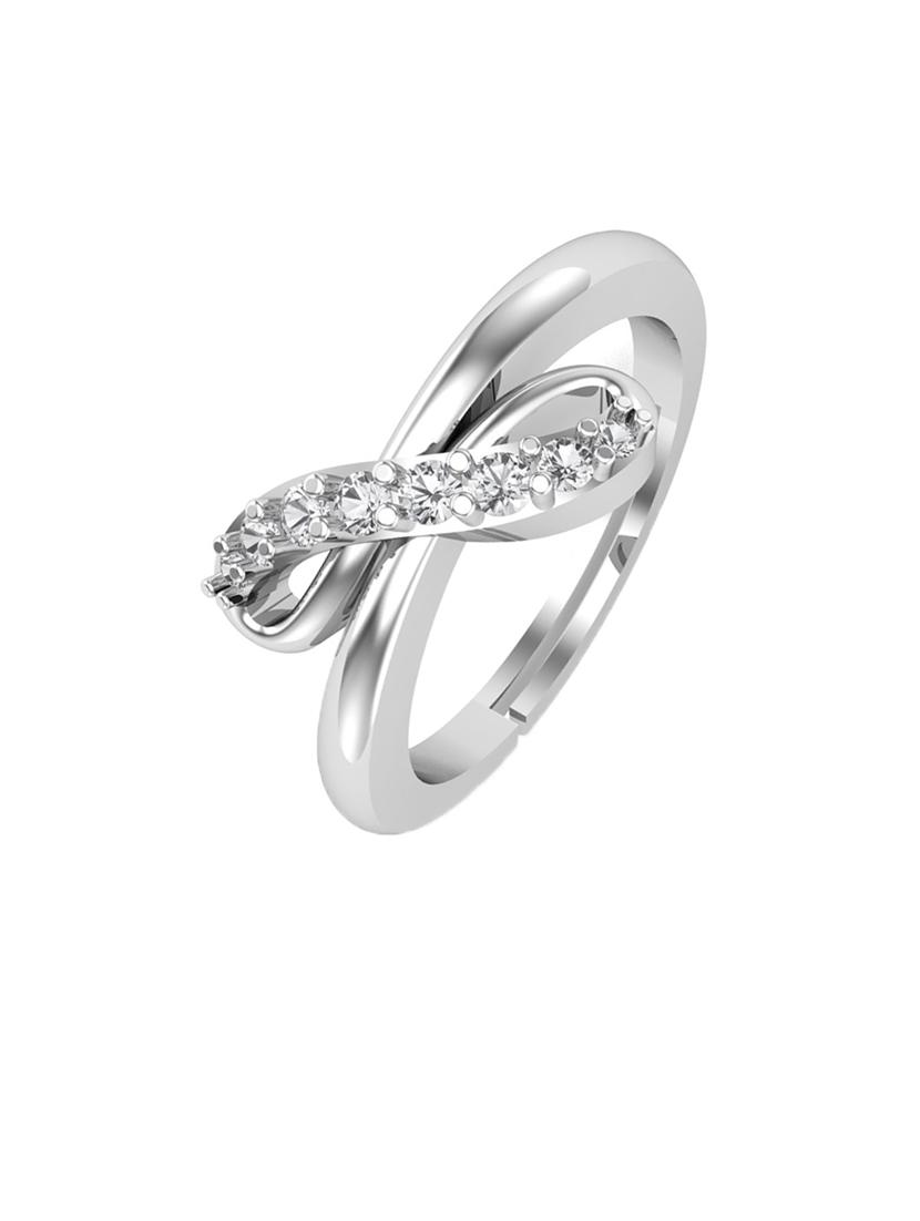 silver metal finger ring - 18636191 - Standard Image - 2