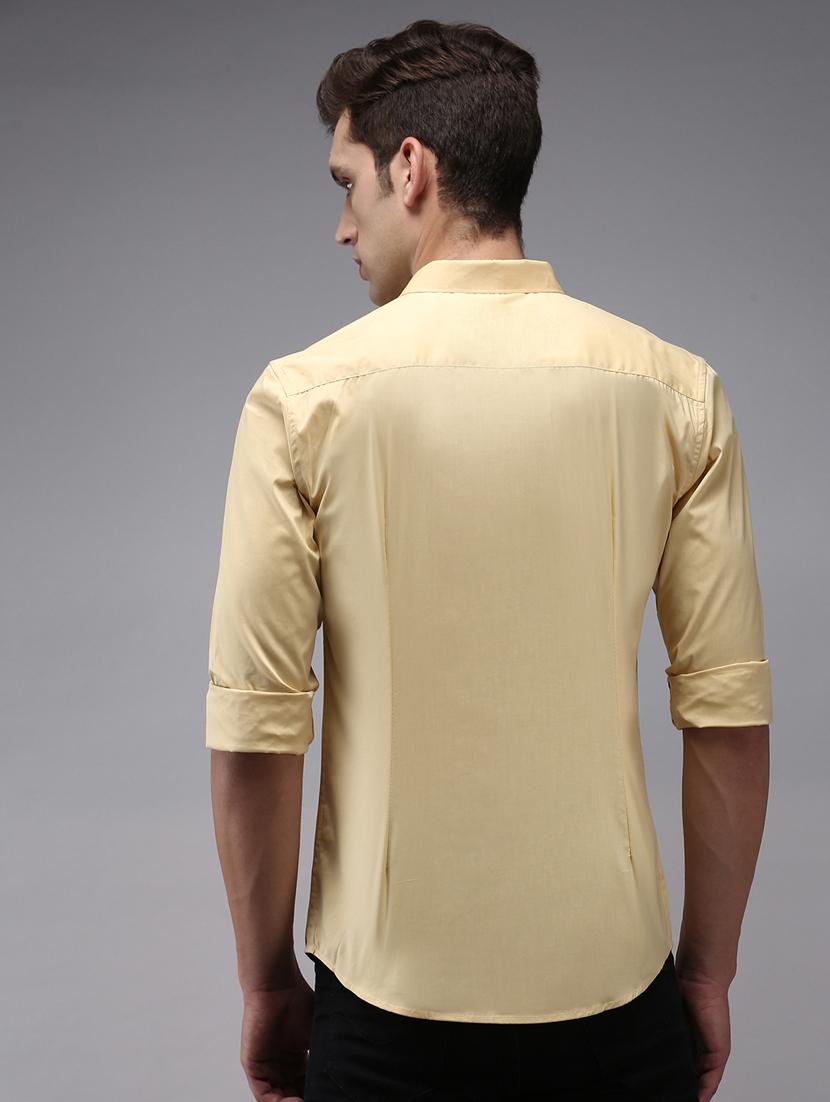 mens solid casual shirt - 18636865 - Standard Image - 2