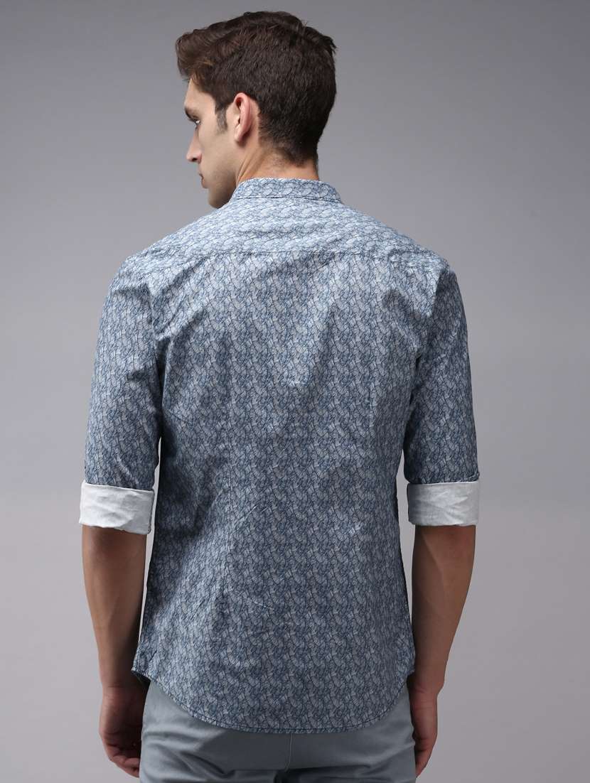 mens abstract casual shirt - 18636877 - Standard Image - 2