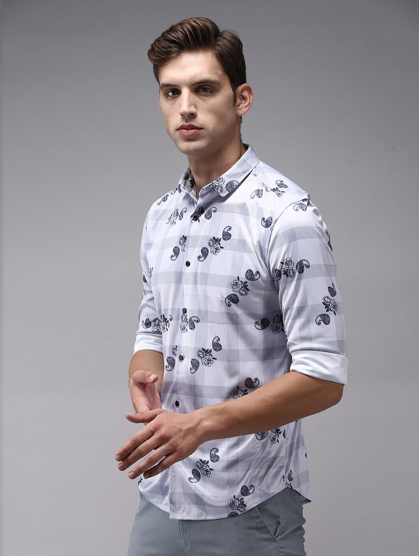 mens paisley casual shirt - 18636881 - Standard Image - 2