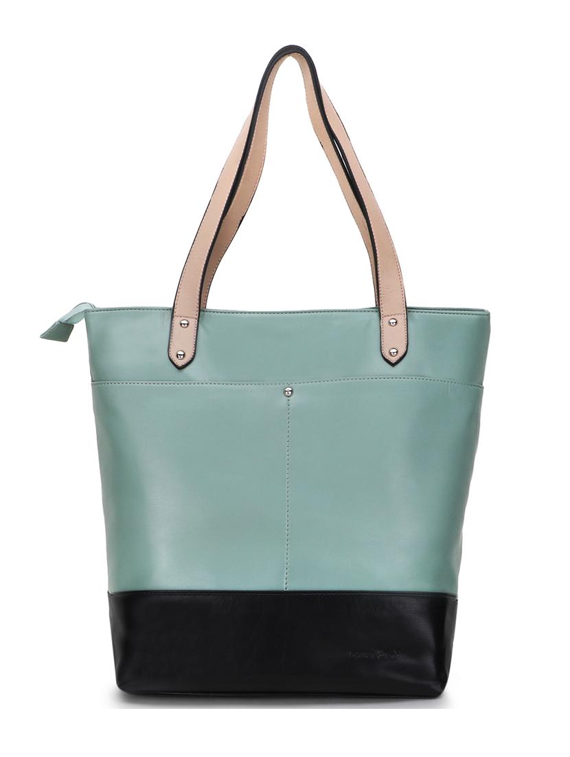 color block regular tote - 18636961 - Zoom Image - 0