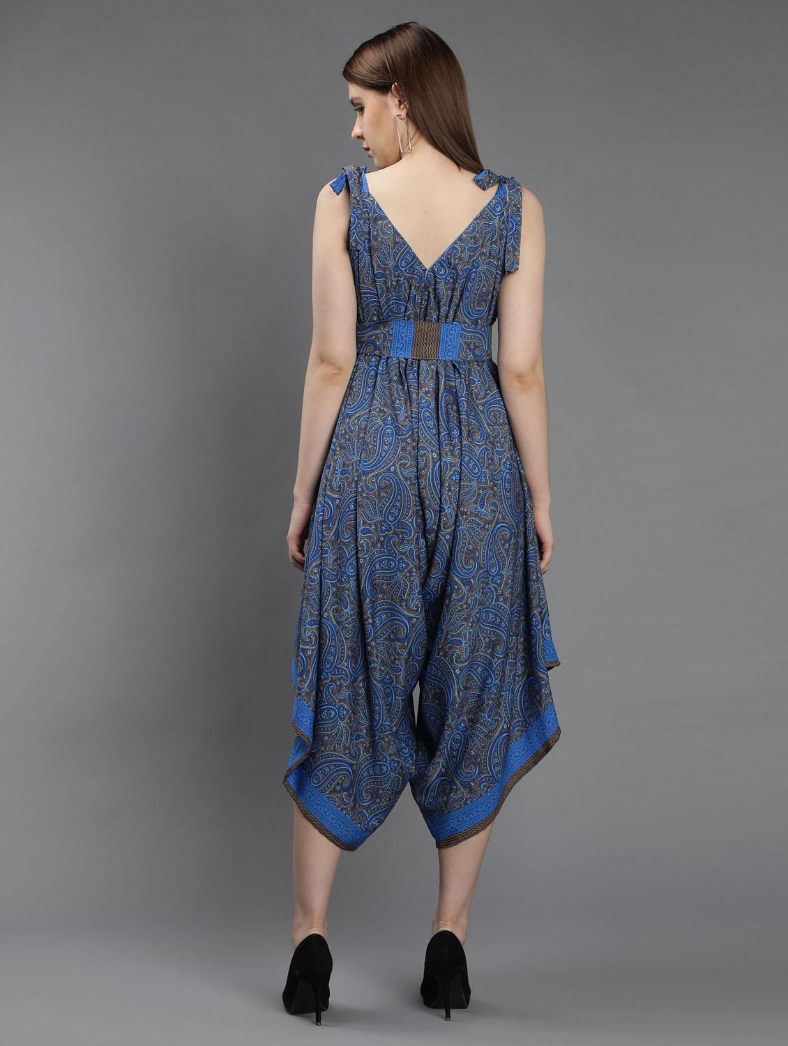 blue polyester 34 jumpsuit - 18637141 - Standard Image - 2