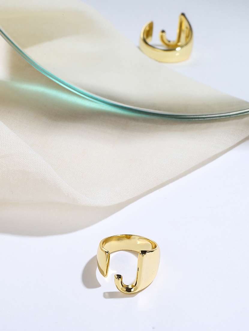 gold plated finger ring - 18637159 -  Zoom Image - 0