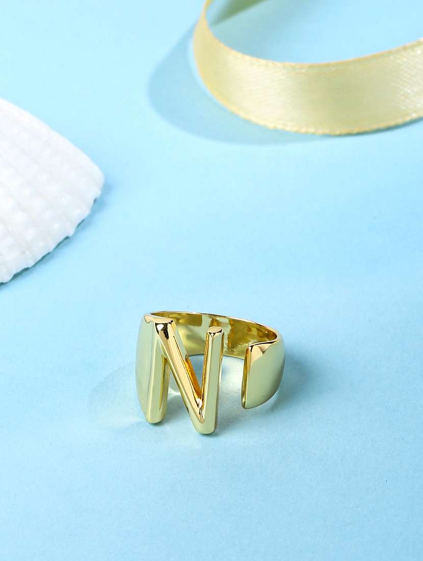 gold plated finger ring