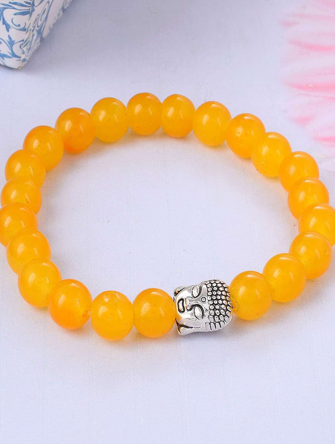 orange metal bangle  bracelet