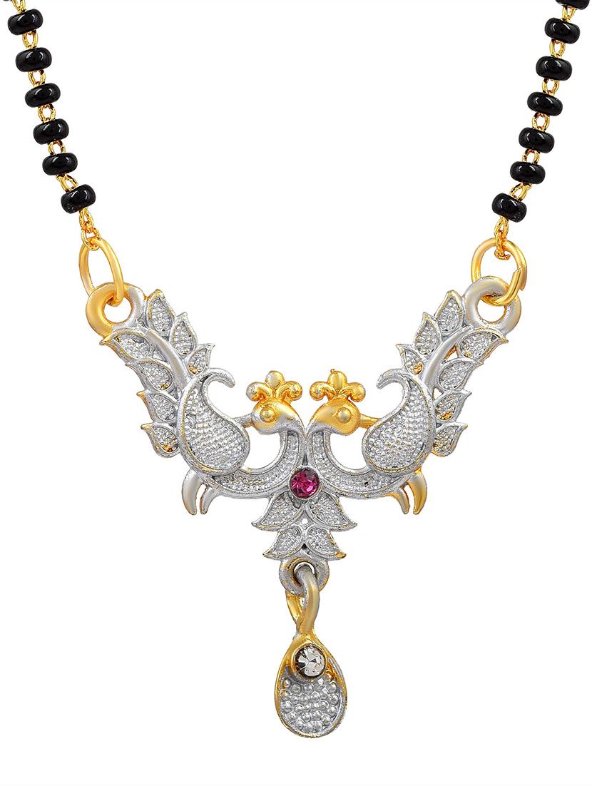 multicolor metal mangalsutra - 18637477 - Standard Image - 2